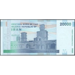 Iran - Pick 153e - 20'000 rials - Série 65/29 - 2022 - Etat : NEUF