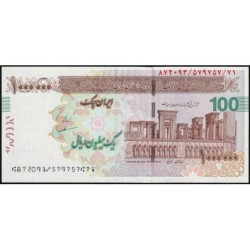 Iran - Pick 154A - 1'000'000 rials / 100 tomans - Série 71 - 2014 - Etat : NEUF
