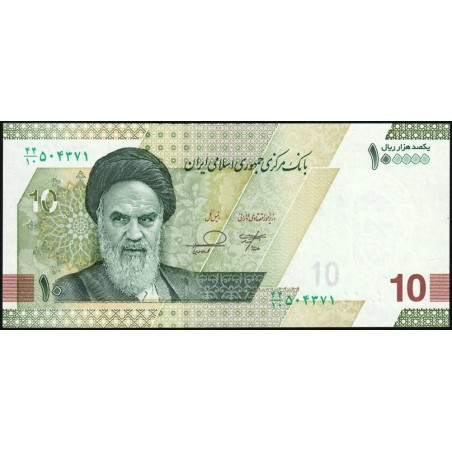 Iran - Pick 163d - 100'000 rials / 10 tomans - Série 44/10 - 2023 - Etat : NEUF