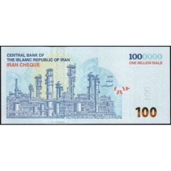 Iran - Pick 165a - 1'000'000 rials / 100 tomans - Série 2116 - 2020 - Etat : NEUF