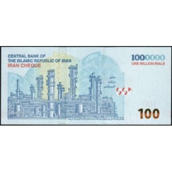 Iran - Pick 166a - 1'000'000 rials / 100 tomans - Série 2295 - 2022 - Etat : NEUF