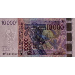 Bénin - Pick 218Ba - 10'000 francs - 2003 - Etat : NEUF
