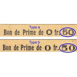 31 - Caraman - Alimentation Générale Herboristerie - Pontet - 0 franc 50 - Type 1b - Etat : TTB+