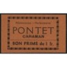 31 - Caraman - Alimentation - Herboristerie - Pontet - 1 franc - Type 2a - Etat : NEUF
