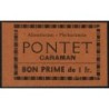 31 - Caraman - Alimentation - Herboristerie - Pontet - 1 franc - Type 2a - Etat : NEUF