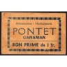 31 - Caraman - Alimentation - Herboristerie - Pontet - 1 franc - Type 2b - Etat : TB