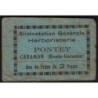 31 - Caraman - Alimentation Générale Herboristerie - Pontet - 2 francs - Type 1b - Etat : B+