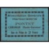 31 - Caraman - Alimentation Générale Herboristerie - Pontet - 2 francs - Type 1b - Etat : SUP
