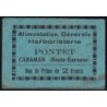 31 - Caraman - Alimentation Générale Herboristerie - Pontet - 2 francs - Type 1b - Etat : TTB