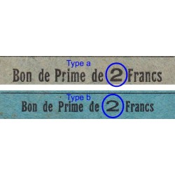 31 - Caraman - Alimentation Générale Herboristerie - Pontet - 2 francs - Type 1b - Etat : TTB