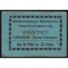 31 - Caraman - Alimentation Générale Herboristerie - Pontet - 2 francs - Type 1b - Etat : TB+