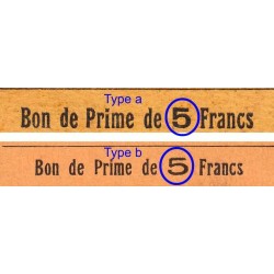 31 - Caraman - Alimentation Générale Herboristerie - Pontet - 5 francs - Type 1b - Etat : SUP