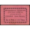 31 - Caraman - Alimentation Générale Herboristerie - Pontet - 10 francs - Type 1b - Etat : TB