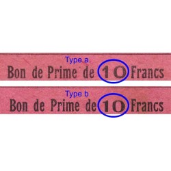 31 - Caraman - Alimentation Générale Herboristerie - Pontet - 10 francs - Type 1b - Etat : TTB