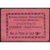 31 - Caraman - Alimentation Générale Herboristerie - Pontet - 10 francs - Type 1b - Etat : TB-