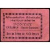 31 - Caraman - Alimentation Générale Herboristerie - Pontet - 10 francs - Type 1a - Etat : TB