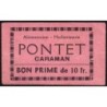 31 - Caraman - Alimentation - Herboristerie - Pontet - 10 francs - Type 2a - Etat : TB+