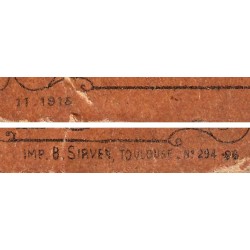 31 - Pirot 189 - Toulouse - Service Général des Tramways - 10 centimes - 11/1915 - Etat : TB+