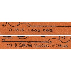 31 - Pirot 190a - Toulouse - Service Général des Tramways - 10 centimes - 03/1916 - Etat : TTB+