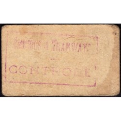 31 - Pirot 191g - Toulouse - Service Général des Tramways - 10 centimes - 06/1921 - Etat : B+