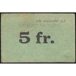 31 - Toulouse - Parfumerie Chady - 5 francs - Etat : TTB