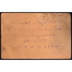 31 - Toulouse - Boulangerie Lalanne - Bon pour 2 kilog de pain - Type 1 - Etat : TB