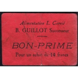 31 - Toulouse - Alimentation L. Carrié - Bon prime pour un achat de 10 francs - Etat : TB