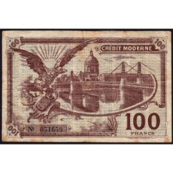 31 - Toulouse - Crédit Moderne - 100 francs - 1950 - Etat : TB