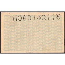 1 kg acier ordinaire - 31/12/1941 - C9CH - Non endossé - Série OKA - Etat : TTB