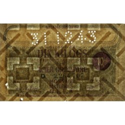 10 kg acier ordinaire - 31/12/1944 - Non endossé - Série D - Etat : TB+