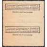 1 litre pétrole - 2e trimestre 1949 - Bloc de 2 - Etat : TTB