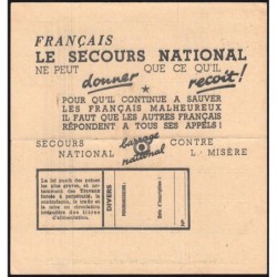 1943 - Titre 1183 - Fromage Matières grasses - Catégorie P2 - Novembre - Etat : SPL