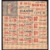 1947 - Titre 3773 - Viande - Type D - Juin - Aurillac (151) - Etat : SUP