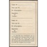 Carte de Tabac - 07/1947 à 12/1947 - Aurillac (15) - Etat : SUP