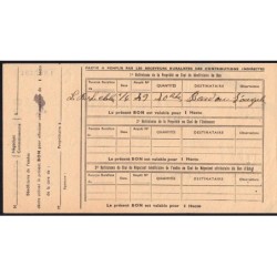 Charente - Vin de consommation courante - 1 hecto - 1943-1944 - Etat : SUP