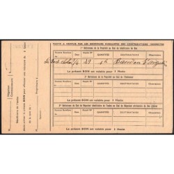 Charente - Vin de consommation courante - 1 hecto - 1943-1944 - Etat : TTB