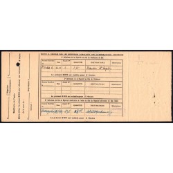 Charente - Vin de consommation courante - 5 hectos - 1943-1944 - Etat : TTB