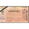 Charente - Vin de consommation courante - 5 hectos - 1943-1944 - Etat : TTB