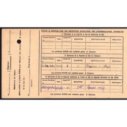 Charente - Vin de consommation courante - 5 hectos - 1943-1944 - Etat : TTB