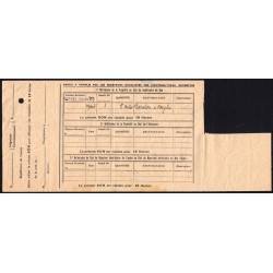 Charente - Vin de consommation courante - 10 hectos - 1943-1944 - Etat : TTB
