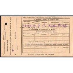 Charente - Vin de consommation courante - 10 hectos - 1943-1944 - Etat : TTB+