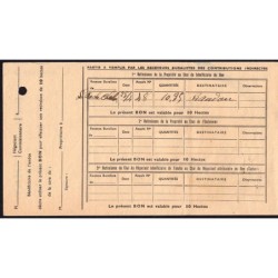 Charente - Vin de consommation courante - 10 hectos - 1943-1944 - Etat : TTB