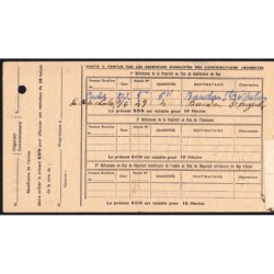 Charente - Vin de consommation courante - 10 hectos - 1943-1944 - Etat : TTB