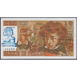 F 63-09 - 06/03/1975 - 10 francs - Berlioz - Série M.161 - Variété - Etat : TTB+