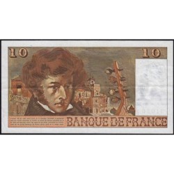 F 63-09 - 06/03/1975 - 10 francs - Berlioz - Série M.161 - Variété - Etat : TTB+
