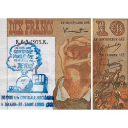 F 63-09 - 06/03/1975 - 10 francs - Berlioz - Série M.161 - Variété - Etat : TTB+