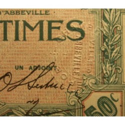 Abbeville - Pirot 1-1 - 50 centimes - Sans date - Etat : SUP+