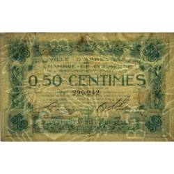 Abbeville - Pirot 1-1 - 50 centimes - Sans date - Etat : TTB