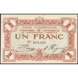 Abbeville - Pirot 1-3 - 1 franc - Sans date - Etat : SUP