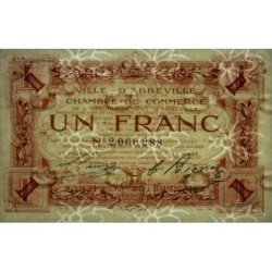 Abbeville - Pirot 1-9 - 1 franc - Sans date - Etat : SUP+